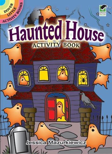 Бумажная книга «Haunted House Activity Book», автор Джессика Мазуркевич - фото №1