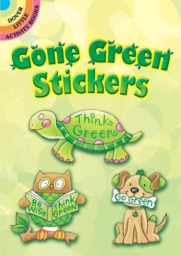 Бумажная книга «Gone Green Stickers», автор Ноэль Дален - фото №1