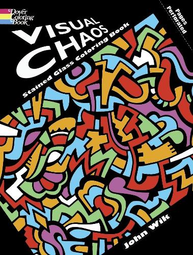 [object Object] «Visual Chaos Stained Glass Coloring Book», автор Джон Вик - фото №1