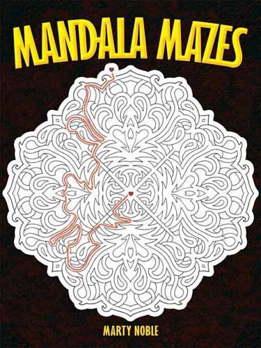 [object Object] «Mandala Mazes», автор Марти Нобл - фото №1