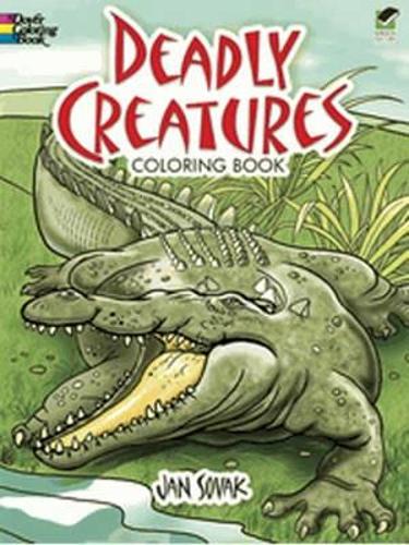 [object Object] «Deadly Creatures Coloring Book», автор Ян Совак - фото №1