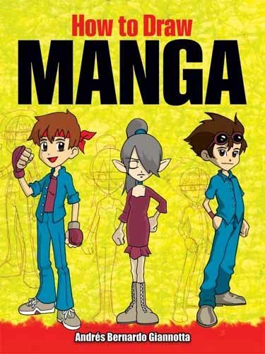 Паперова книга «How to Draw Manga», автор Андрес Джаннотта - фото №1