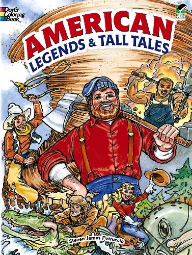 Паперова книга «American Legends & Tall Tales», автор Стівен Джеймс Петруччо - фото №1