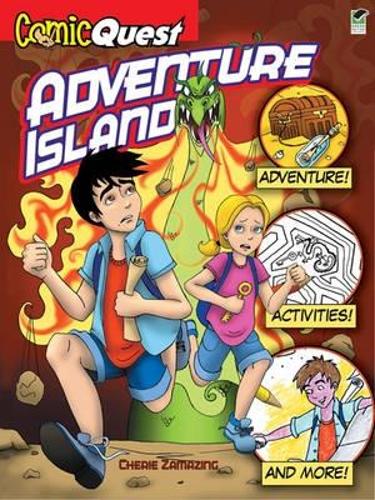 Бумажная книга «Comicquest Adventure Island», автор Шери Замазинг - фото №1
