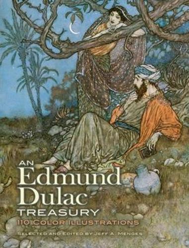 Бумажная книга «An Edmund Dulac Treasury: 110 Color Illustrations», автор Джефф А. Менгес - фото №1