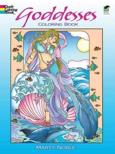 Паперова книга «Goddesses Coloring Book», авторів Марті Нобл, Пол Авріч - фото №1