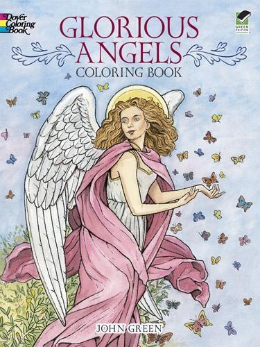 Бумажная книга «Glorious Angels Coloring Book», автор Грин - фото №1
