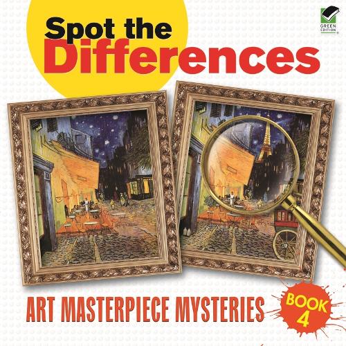 [object Object] «Spot the Differences: Art Masterpiece Mysteries Book 4», автор Dover - фото №1