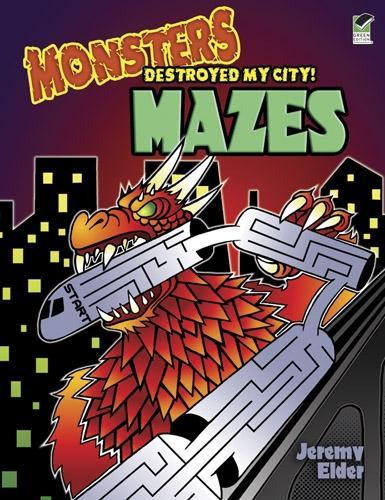 [object Object] «Monsters Destroyed My City! Mazes», автор Джереми Элдер - фото №1