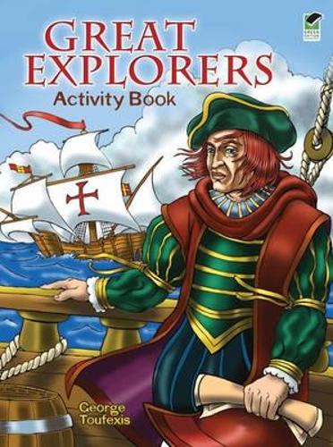 Бумажная книга «Great Explorers Activity Book», автор Джордж Туфексис - фото №1