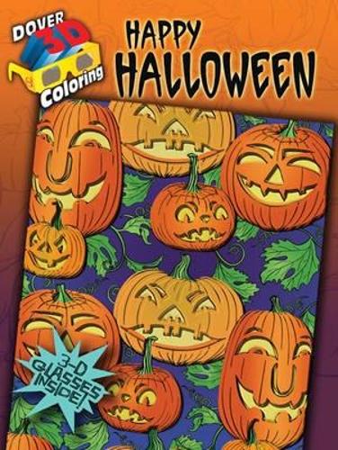 [object Object] «3-D Colouring Book - Happy Halloween», автор Джессика Мазуркевич - фото №1