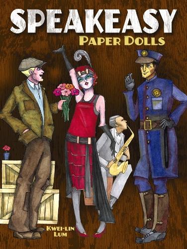 Паперова книга «Speakeasy Paper Dolls», автор Квей-Лін Лам - фото №1