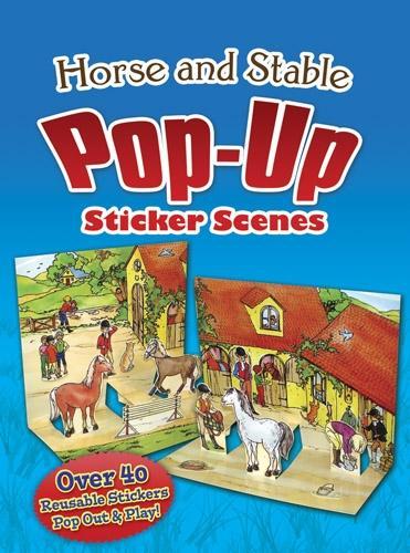 [object Object] «Horse and Stable Popup Sticker Scenes», автор Барбара Стедман - фото №1