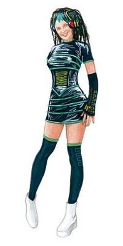 Паперова книга «Fashion Fads Paper Dolls», автор Бренда Снейтен Маттокс - фото №1