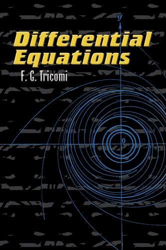 Паперова книга «Differential Equations», авторів Елізабет а Мчардж, Ф Г Трікомі - фото №1
