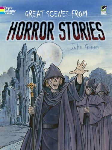 Бумажная книга «Great Scenes from Horror Stories», автор Грин - фото №1