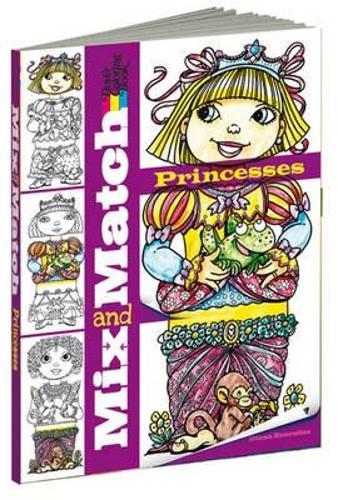 Паперова книга «Mix and Match Princesses», автор Діана Зуреліас - фото №1