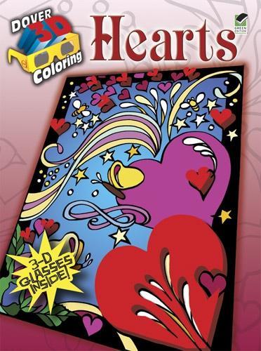 Бумажная книга «3-D Coloring Book - Hearts», автор Фолдвари-Андерсон - фото №1