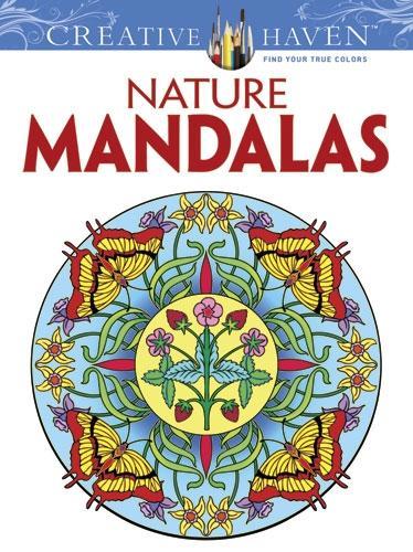 Бумажная книга «Creative Haven Nature Mandalas», автор Марти Нобл - фото №1