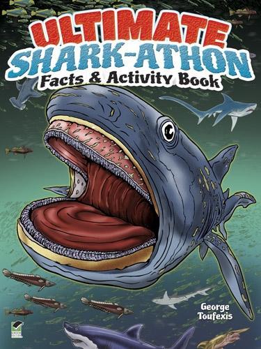 Бумажная книга «Ultimate Shark-Athon Facts and Activity Book», автор Джордж Туфексис - фото №1
