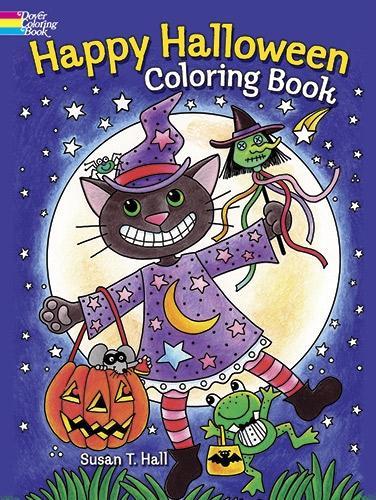 Бумажная книга «Happy Halloween Coloring Book», автор Сьюзен Холл - фото №1