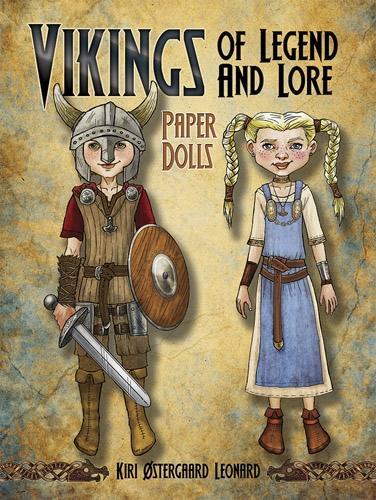 Бумажная книга «Vikings of Legend and Lore Paper Dolls», автор Кири Леонард - фото №1