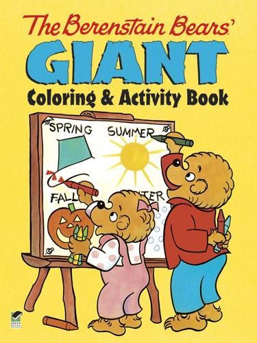 [object Object] «The Berenstain Bears Giant Coloring and Activity Book», авторів Ян Беренштайн, Стен Беренстейн - фото №1