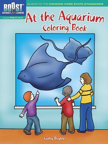 [object Object] «Boost at the Aquarium Coloring Book», автор Кэти Бейлон - фото №1