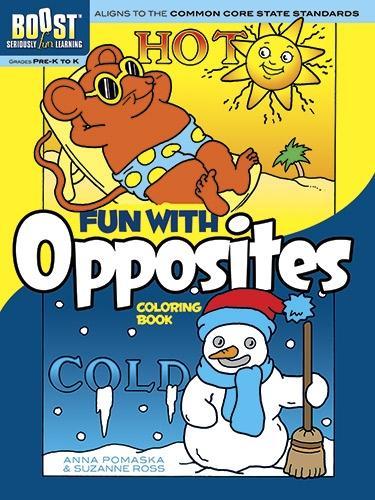 [object Object] «Boost Fun with Opposites Coloring Book», автор Анна Помаска - фото №1