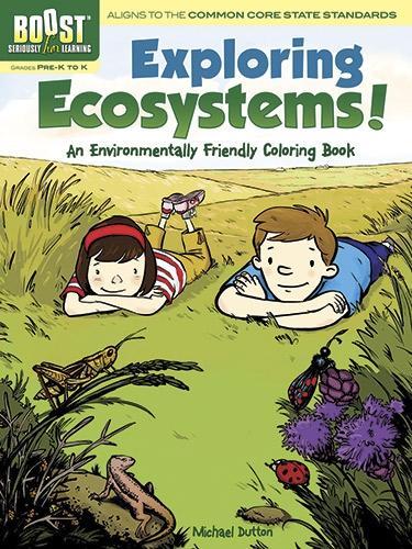 [object Object] «Boost Exploring Ecosystems! an Environmentally Friendly Coloring Book», автор Майкл Даттон - фото №1