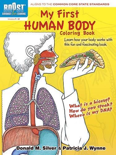 [object Object] «Boost My First Human Body Coloring Book», автор Патриция Дж. Уинн - фото №1