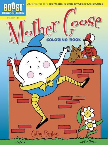 [object Object] «Boost Mother Goose Coloring Book», автор Кэти Бейлон - фото №1