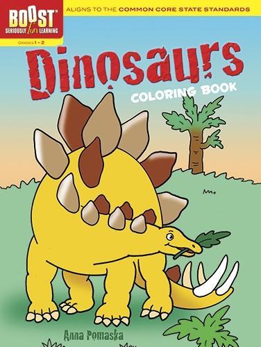 [object Object] «Boost Dinosaurs Coloring Book», автор Анна Помаска - фото №1