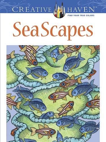 Бумажная книга «Creative Haven Seascapes Coloring Book», автор Патриция Дж. Уинн - фото №1