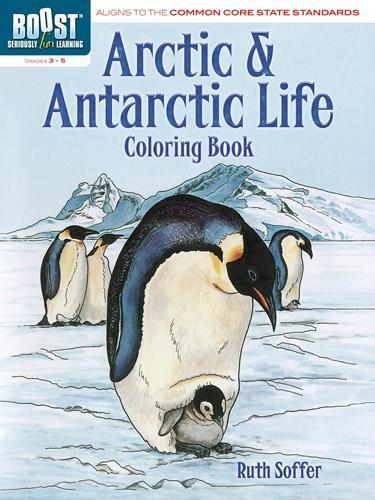 [object Object] «Boost Arctic and Antarctic Life Coloring Book», автор Рут Соффер - фото №1