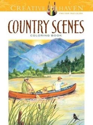 Бумажная книга «Creative Haven Country Scenes Coloring Book», автор Дот Барлоу - фото №1