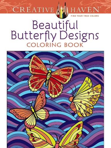 Бумажная книга «Creative Haven Beautiful Butterfly Designs Coloring Book», автор Джессика Мазуркевич - фото №1