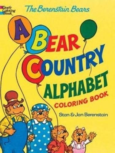 [object Object] «The Berenstain Bears -- a Bear Country Alphabet Coloring Book», автор Ян Беренштейн - фото №1