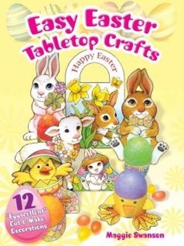 Бумажная книга «Easy Easter Tabletop Crafts: 12 "Eggscellent" Cut & Make Decorations», авторов Мэгги Суонсон, Оригами - фото №1