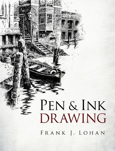 Паперова книга «Pen & Ink Drawing», автор Френк Лохан - фото №1