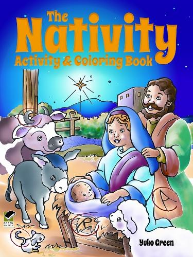 [object Object] «The Nativity Activity and Coloring Book», автор Юко Грин - фото №1