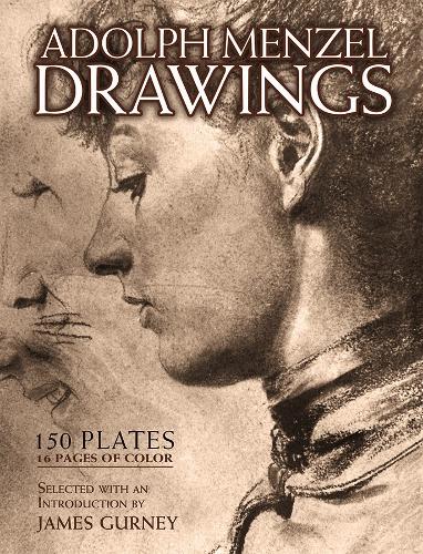 Бумажная книга «Drawings and Paintings: 150 Plates», автор Адольф Менцель - фото №1