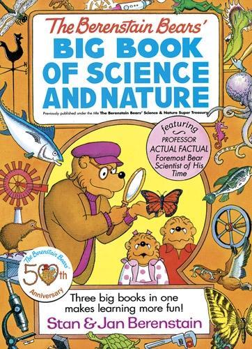Бумажная книга «Berenstain Bears' Big Book of Science and Nature», автор Беренштайн - фото №1