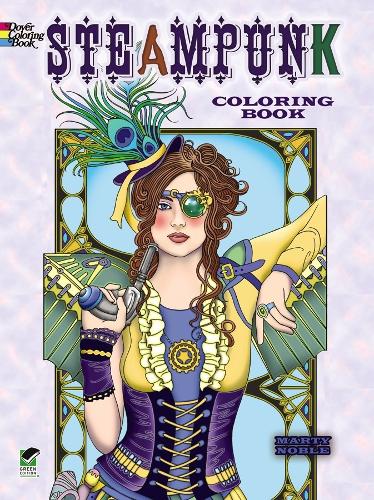 Бумажная книга «Creative Haven Steampunk Coloring Book», автор Марти Нобл - фото №1