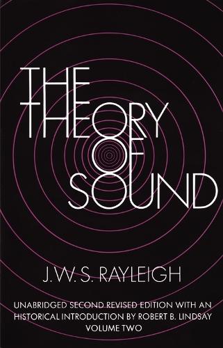 Бумажная книга «The Theory of Sound: v. 2», авторов Лорд Рэйли, Роберт Брюс Линдсей - фото №1
