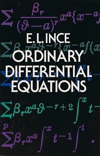 Паперова книга «Ordinary Differential Equations», автор Е.Л. Інс - фото №1