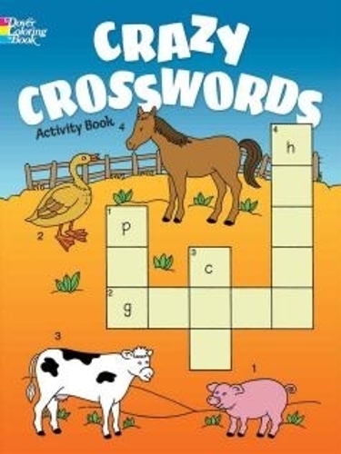 [object Object] «Crazy Crosswords Activity Book», автор Анна Помаска - фото №1
