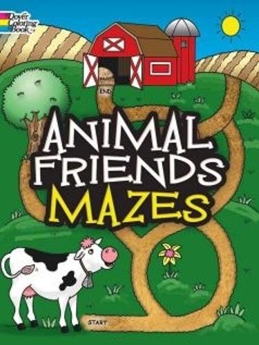 Бумажная книга «Animal Friends Mazes», автор Фрэн Ньюман-Д'Амико - фото №1