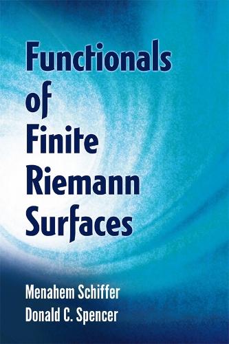 Паперова книга «Functionals of Finite Riemann Surfaces», автор Менахем Шиффер - фото №1