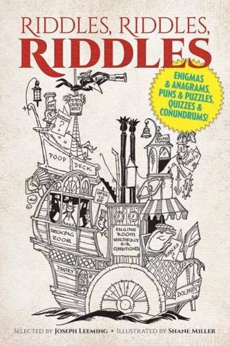Бумажная книга «Riddles, Riddles, Riddles: Enigmas and Anagrams, Puns and Puzzles, Quizzes and Conundrums!», автор Джозеф Лиминг - фото №1